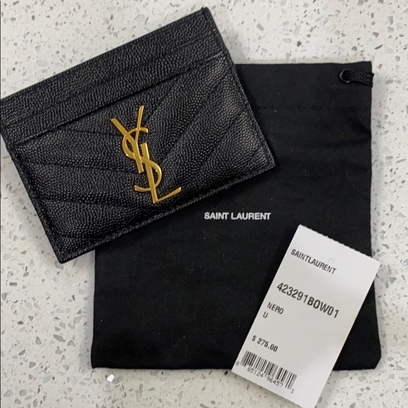 Yves Saint Laurent Handbags - YSL Monogramed Card Case